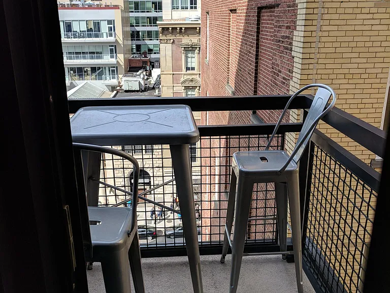 outdoor balcony