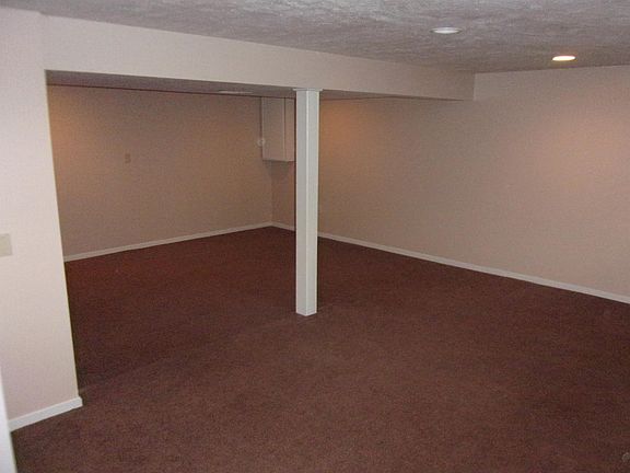 Partial finished basement