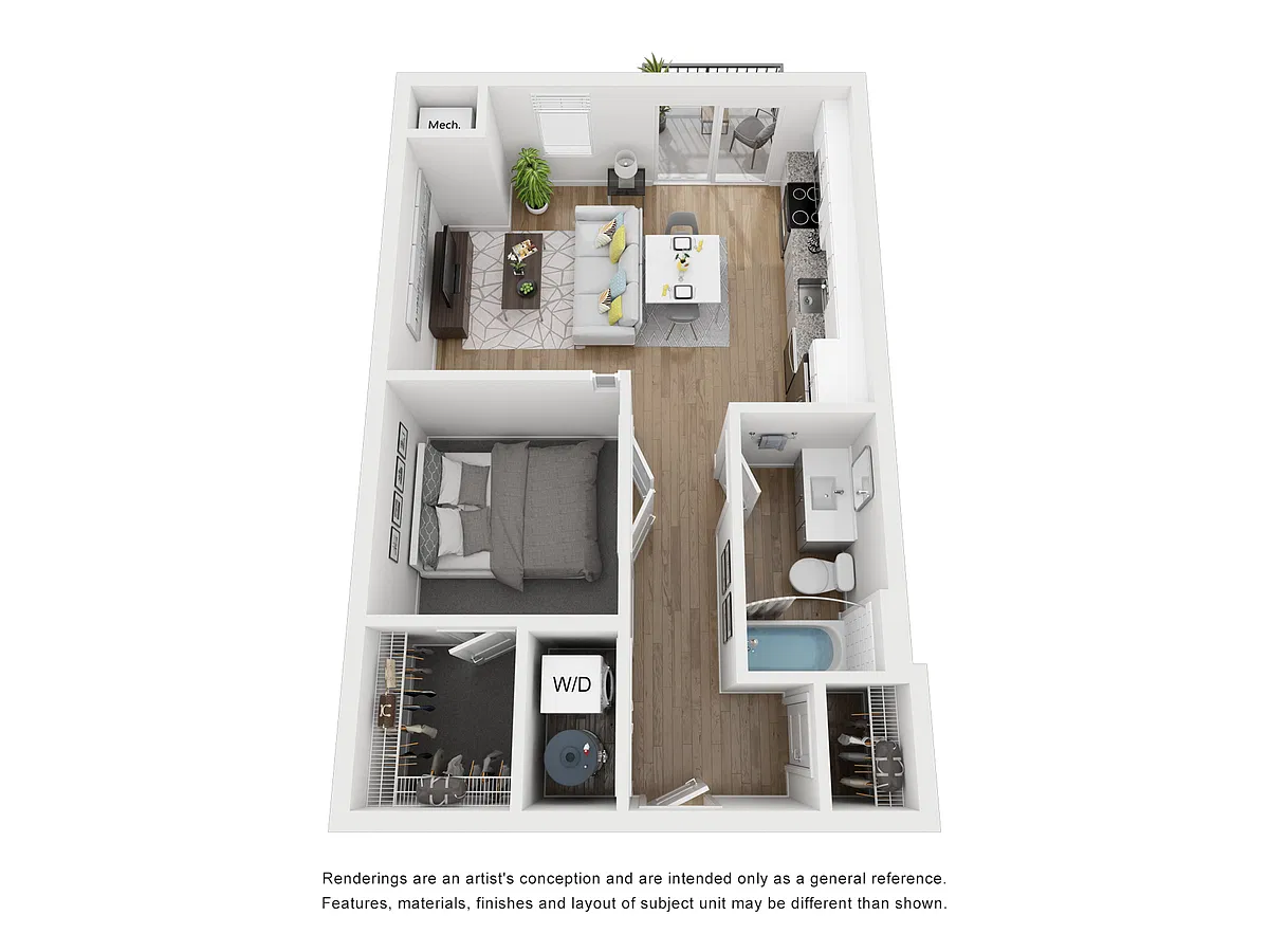 Floor plan Studio