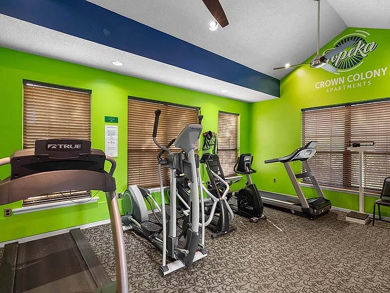 Gym with a Variety of Equipment