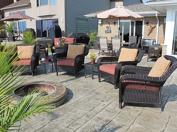 Fire Pit On Patio