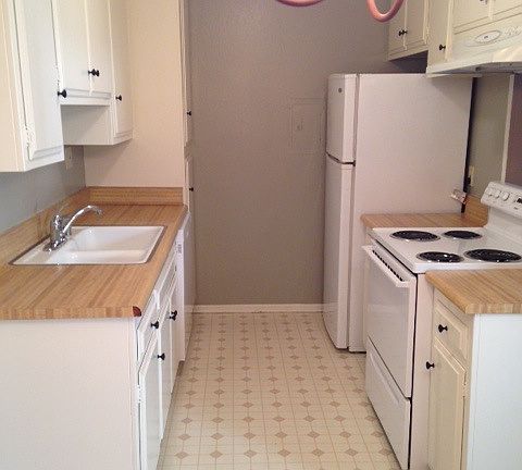 Kitchen as new dishwasher and faucet