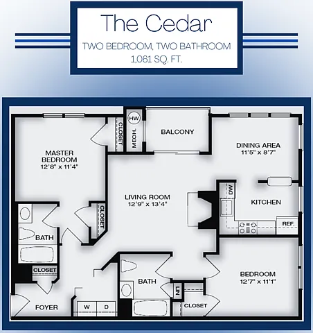 Floor plan The Cedar