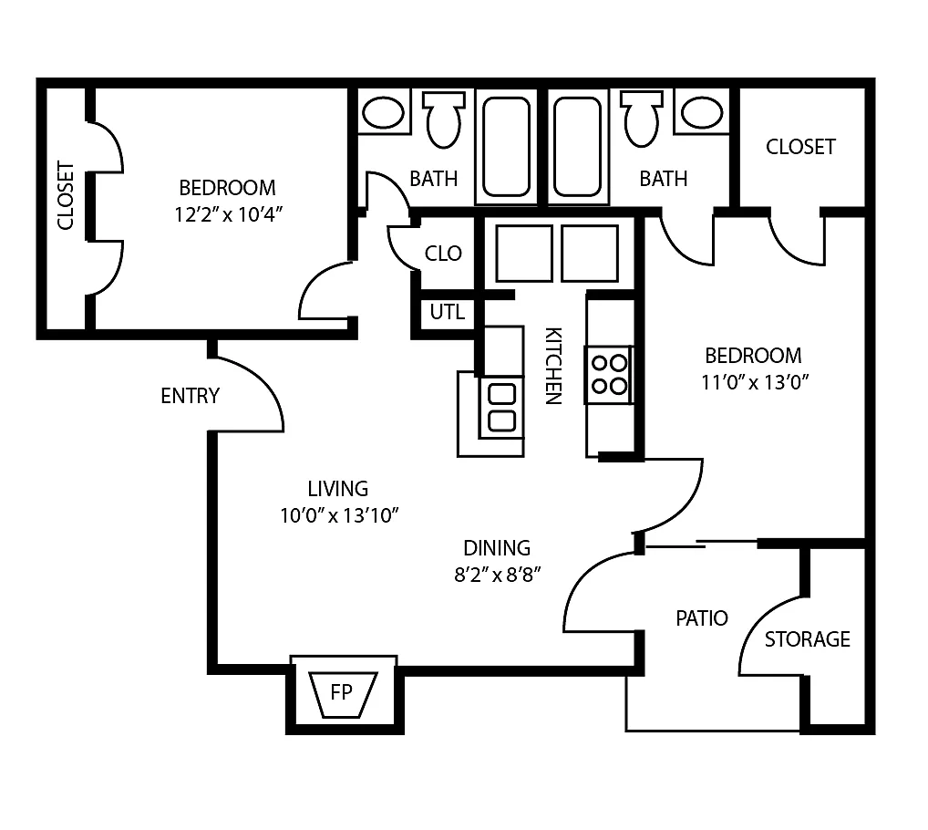 Floor plan B1