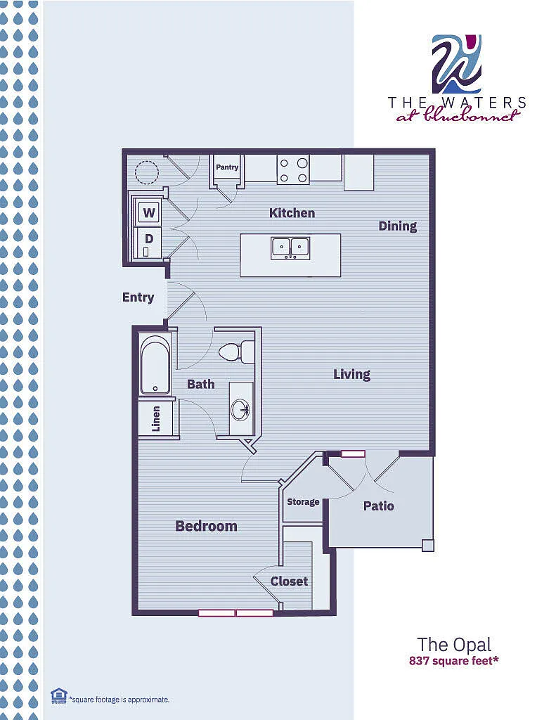Floor plan The Opal