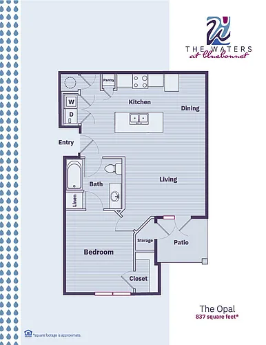 Floor plan The Opal