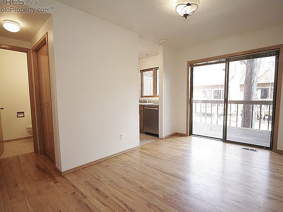 Large dining area off the kitchen to patio