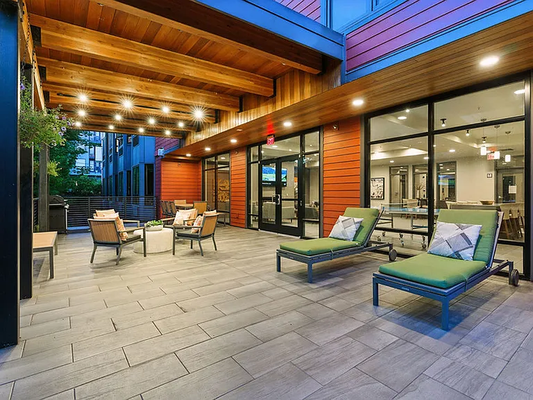 Lounge Area at Night