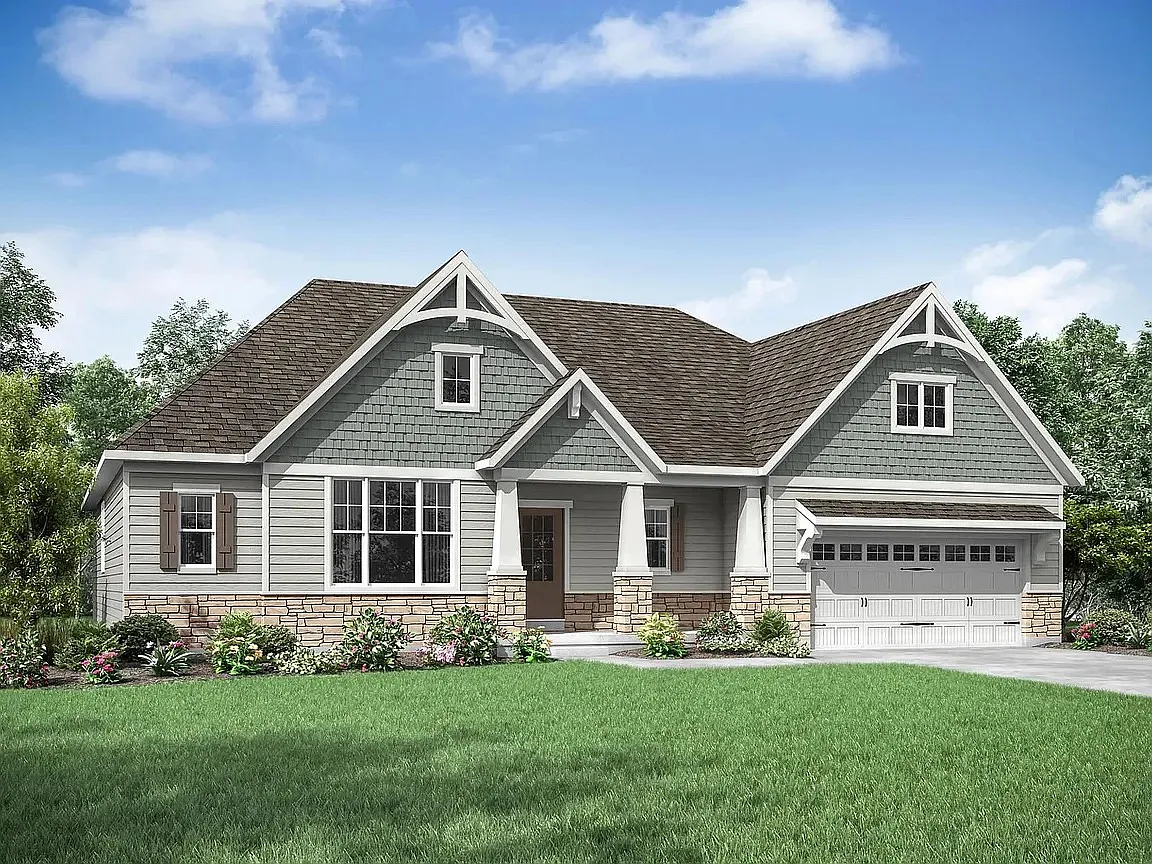 Buildable plan: LYNDHURST by Drees Homes Plan, Rivers Pointe Estates photo 1