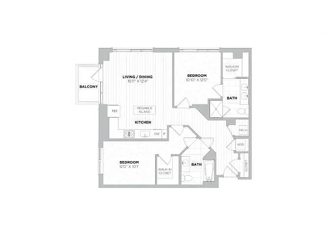 Floor plan Dylan 2G