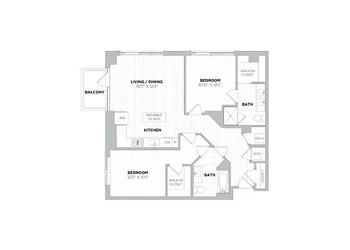 Floor plan Dylan 2G