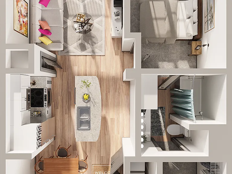 Legacy North - A1lC0 Floorplan Legacy North - A1lC0 Floorplan