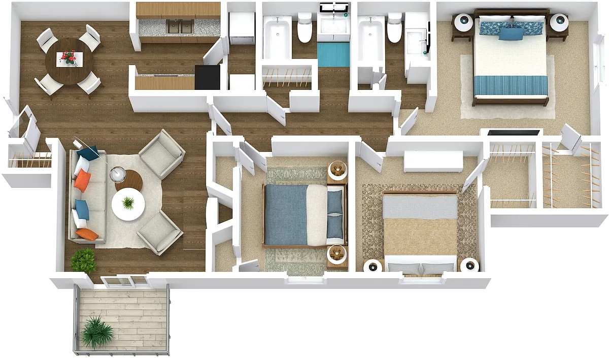 Floor plan C1R