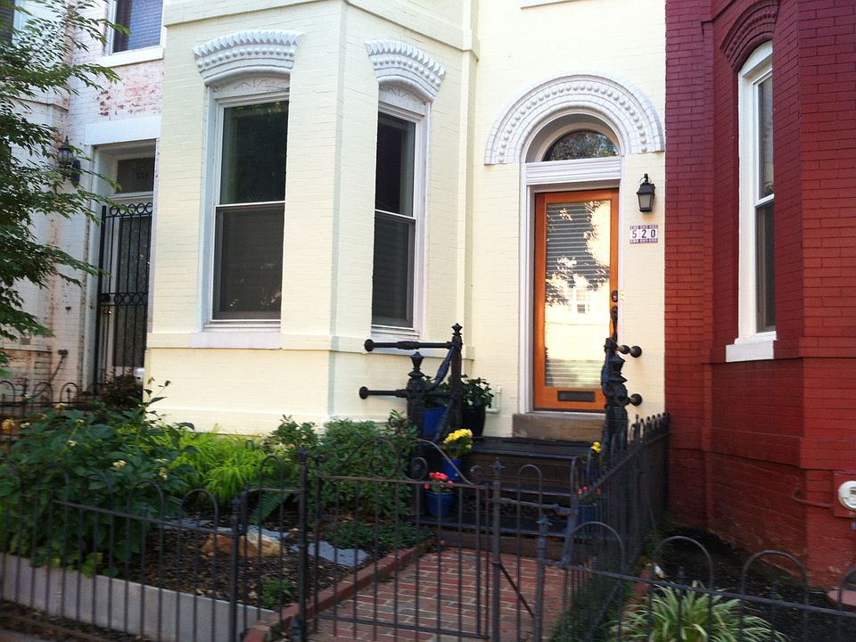 Sculpted front garden