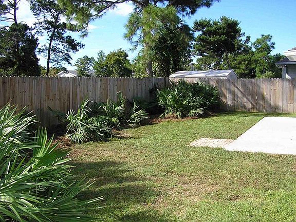 Fully Privacy-Fenced Back Yard