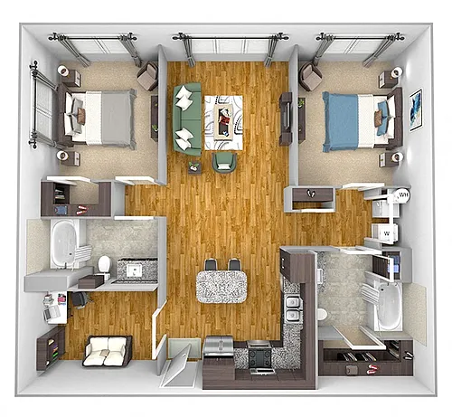 Floor plan B2