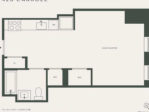 2nd image of 420 Carroll St #E411