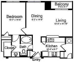 Floor plan AT1A