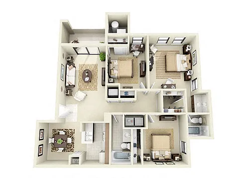Floor plan Madrid