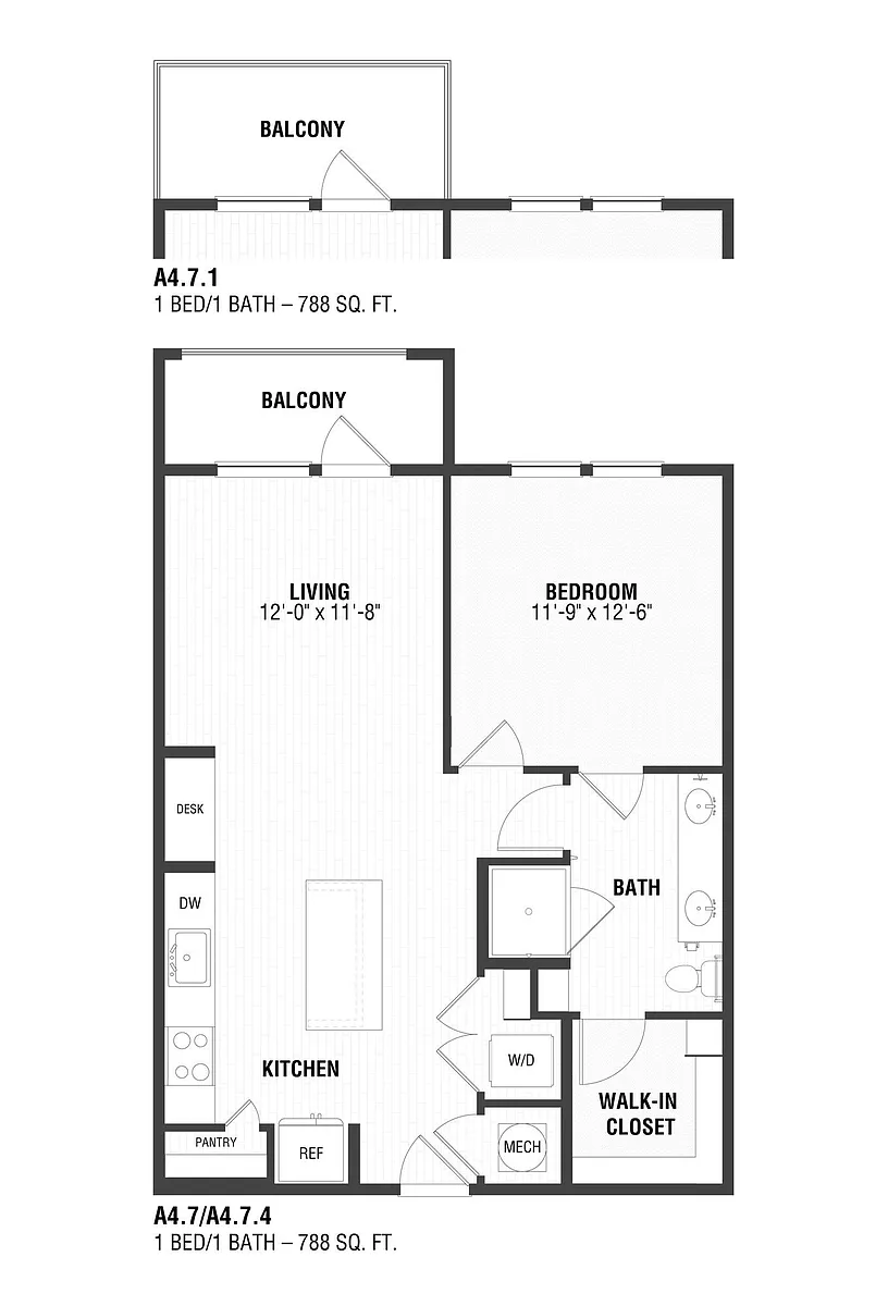 Floor plan A474