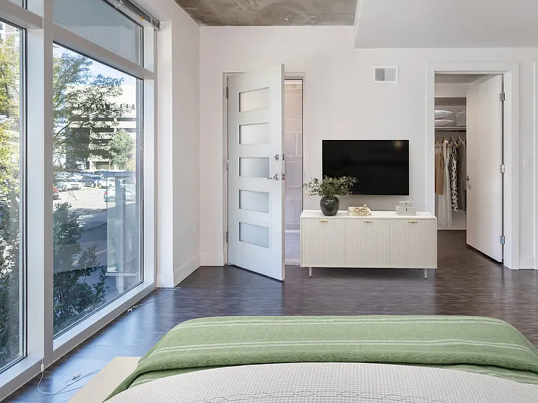 Bedroom with Hard Surface Flooring