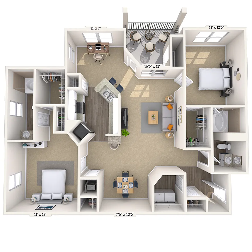 Floor plan Kendrick