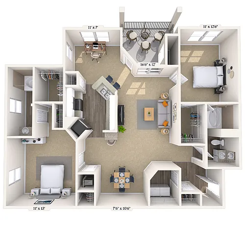 Floor plan Kendrick