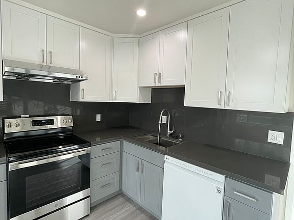 Updated kitchen with a dishwasher