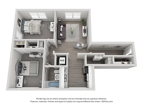 Floor plan B3