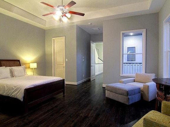 Oversized master bedroom