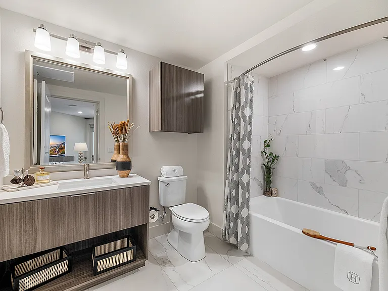 Luxurious modern bathroom