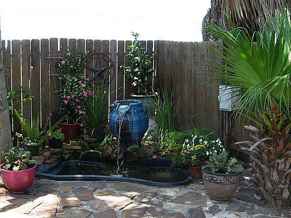 BACKYARD WATER FALL