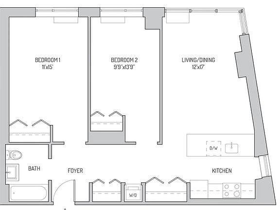 2nd image of 81 Fleet Pl APT 7E