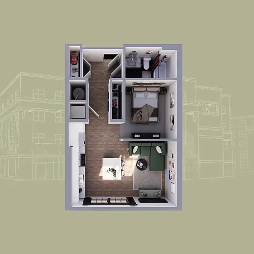 Floor plan JA02-1/1: The Minna
