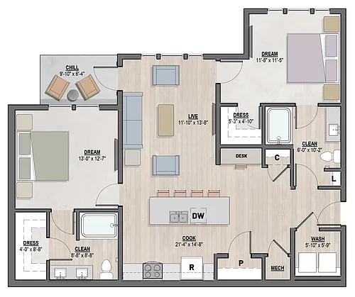 Floor plan Briarwood II