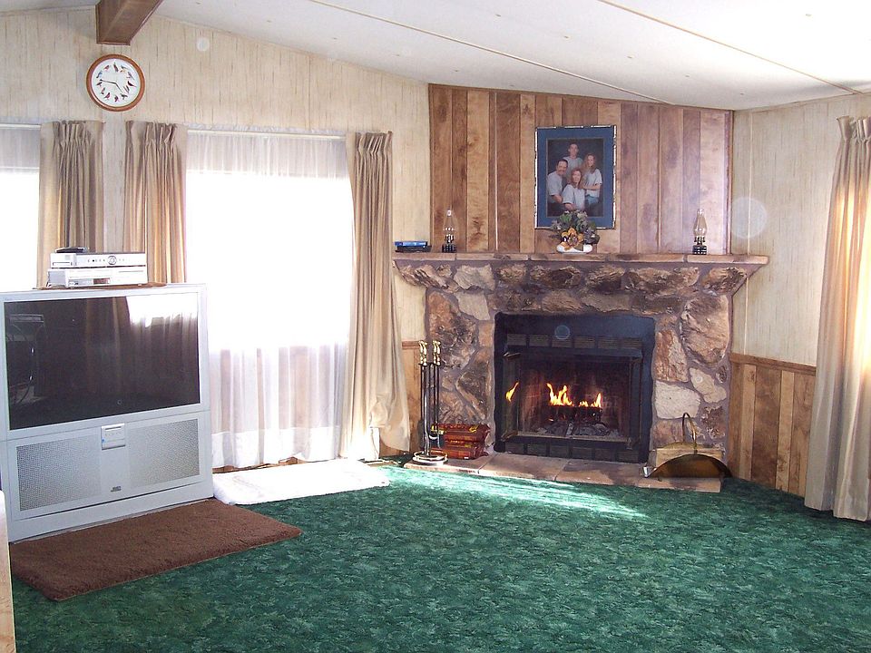 Fireplace in living room