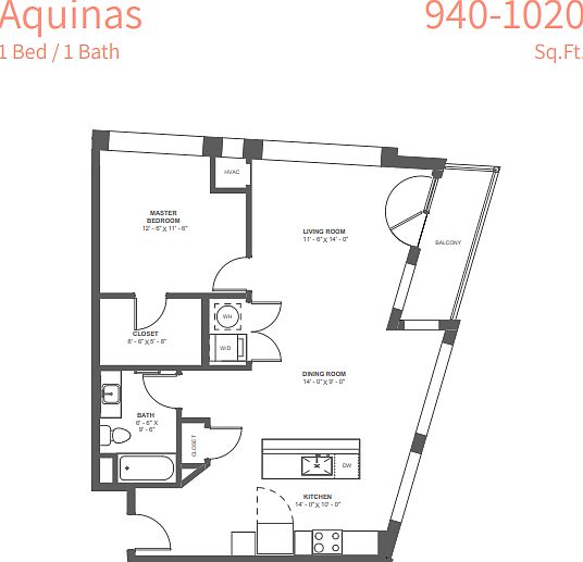 2nd image of 1436 Church & State Way #702