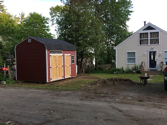 10x13 insulated/elec shed 