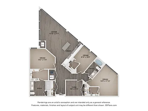 Floor plan G01