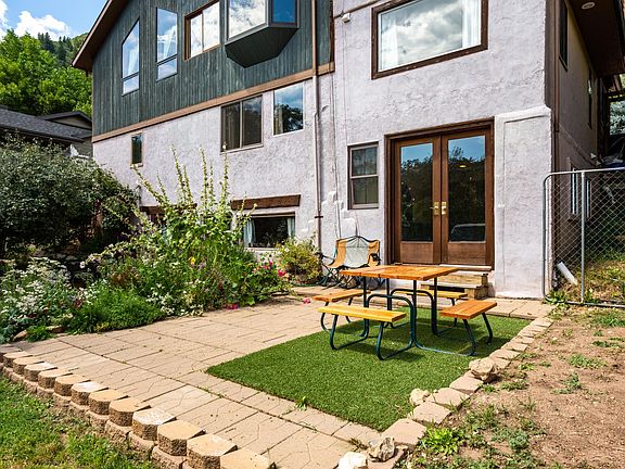 Another private patio off master bedroom