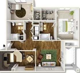 2 Bedroom 2 Bedroom