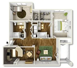 Floor plan Auburn 3rd floor