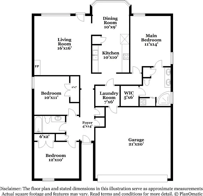 3 bed, 2.0 bath, 1447 sqft, $1,925 — Photo 2