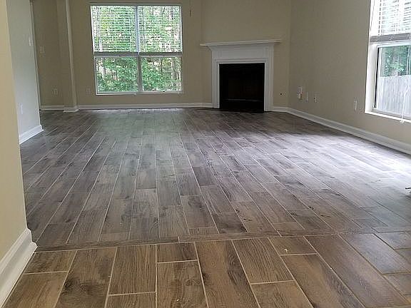 Foyer and Living Room