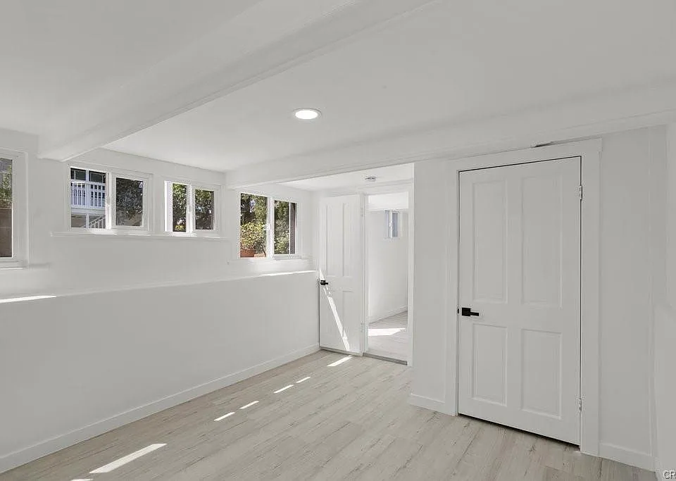 Bedroom and closet