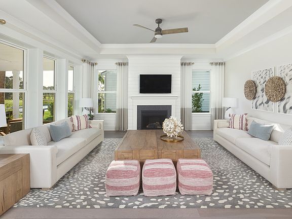 Get cozy near the fireplace in the spacious Gathering Room