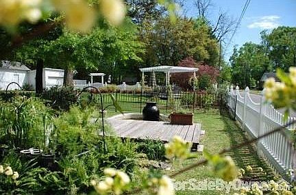 Rear gardens