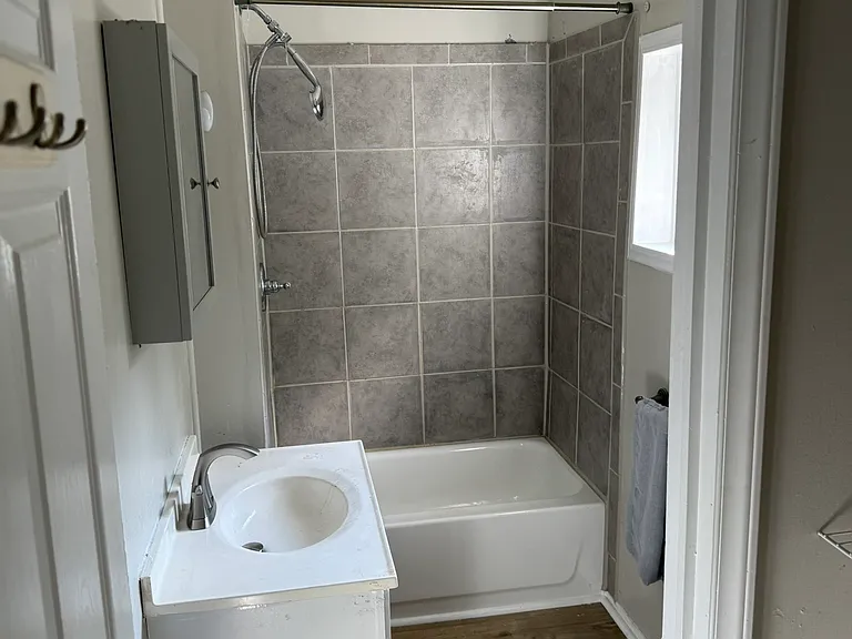 bathroom from bedroom 2