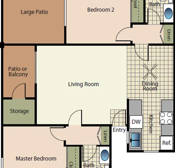 Allure Floorplan Diagram