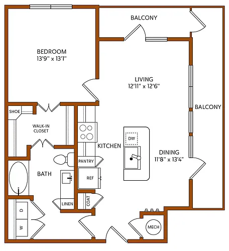 Floor plan A7